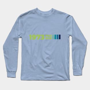 Pro Roe 1973 Vintage #1 Blue Long Sleeve T-Shirt